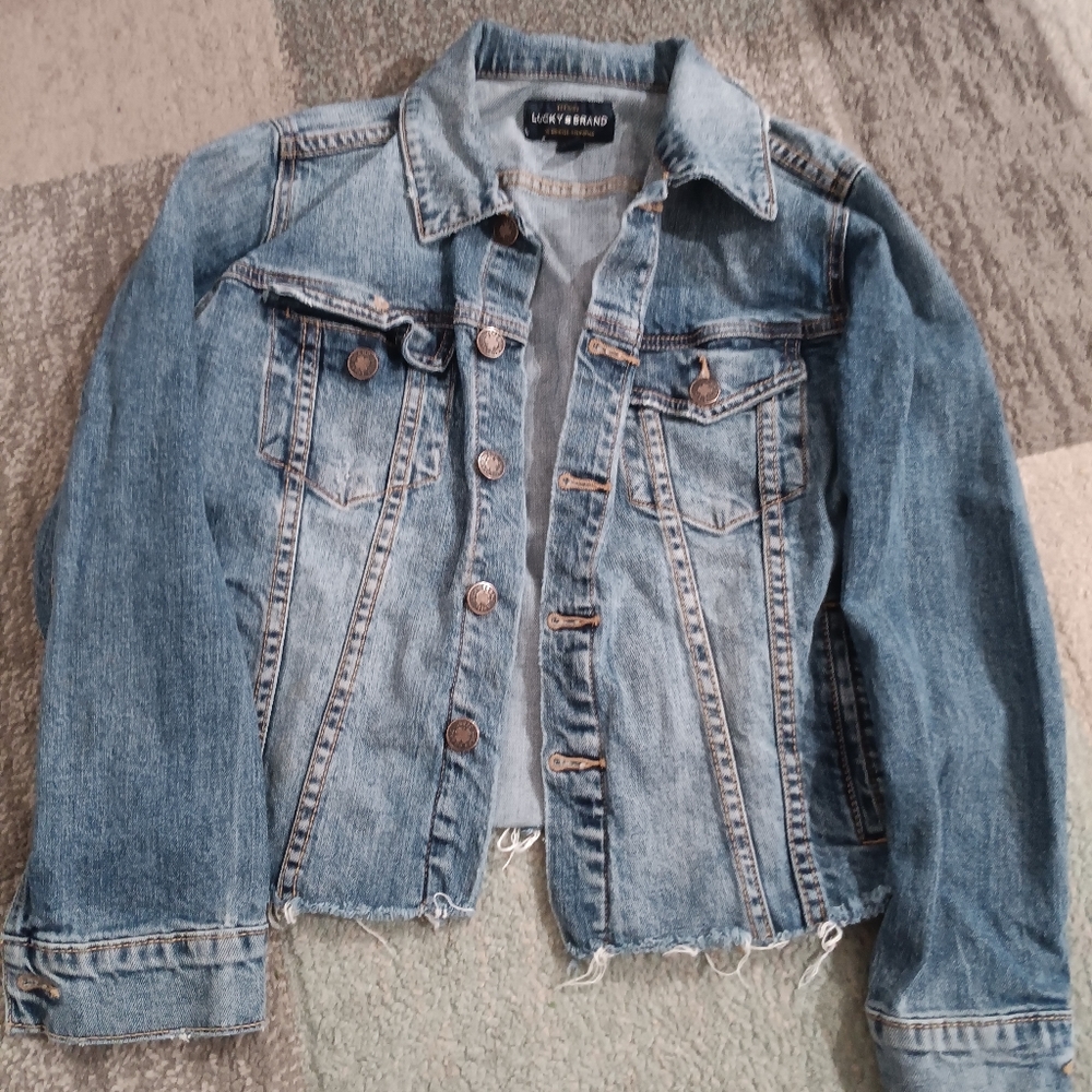 Lucky Brand Blue Denim Jacket